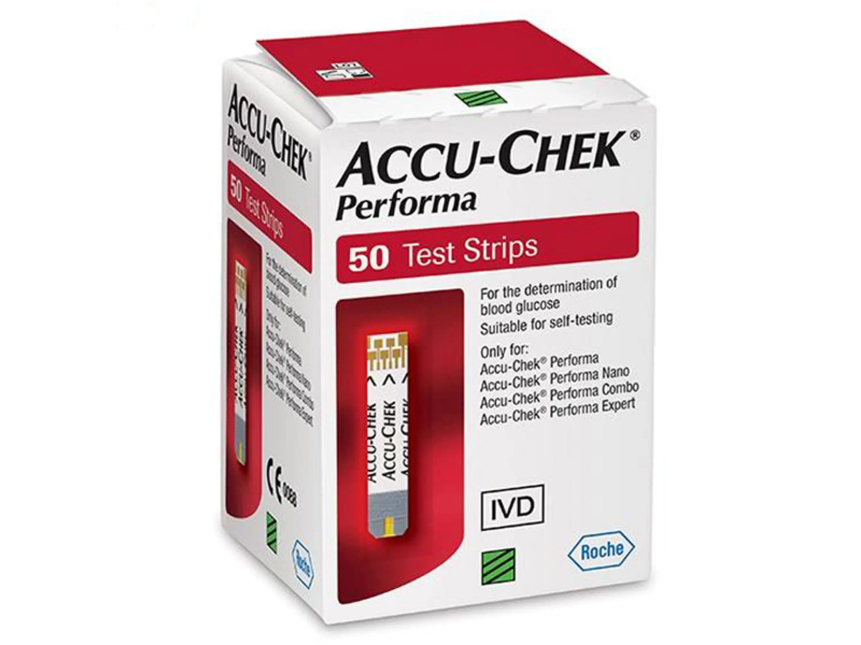 نوار تست قند خون آکیو چک پرفورما ACCU CHEK PERFORMA TEST STRIP نوار تست قند خون آکیو چک پرفورما ACCU CHEK PERFORMA TEST STRIP